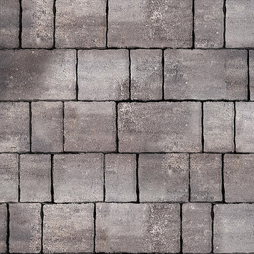 Плитка тротуарная SteinRus (ex. Artstein), Старый Город, Color Mix УМБРА, гладкая, 60мм