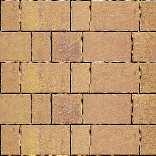 Плитка тротуарная SteinRus (ex. Artstein), Старый Город, Color Mix ТАХЕЛЬ, гладкая, 60мм