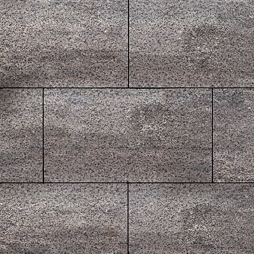 Плитка тротуарная SteinRus (ex. Artstein), Парк Плейс, Color Mix УМБРА, нейтив, 600х300х80мм