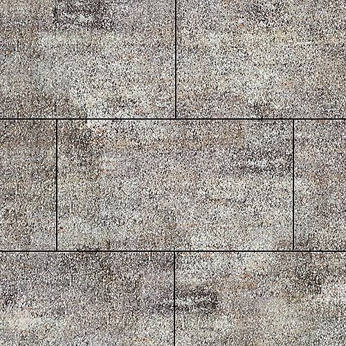 Плитка тротуарная SteinRus (ex. Artstein), Парк Плейс, Color Mix БЕРИЛЛ, бассировка, 600х300х80мм