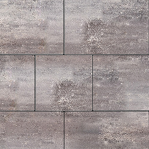 Плитка тротуарная SteinRus (ex. Artstein), Инсбрук Ланс, Color Mix УМБРА, гладкая, 60мм