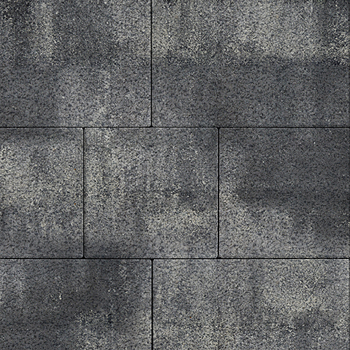 Плитка тротуарная SteinRus (ex. Artstein), Инсбрук Ланс, Color Mix АКТАУ, нейтив, 60мм