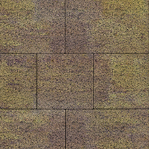 Плитка тротуарная SteinRus (ex. Artstein), Инсбрук Ланс, Color Mix ТАХЕЛЬ, нейтив, 60мм