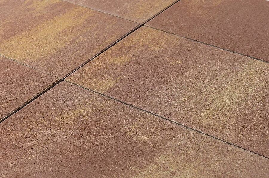 Плитка тротуарная BRAER (БРАЕР) Сити, Color Mix "Каньон", 300х150х80мм