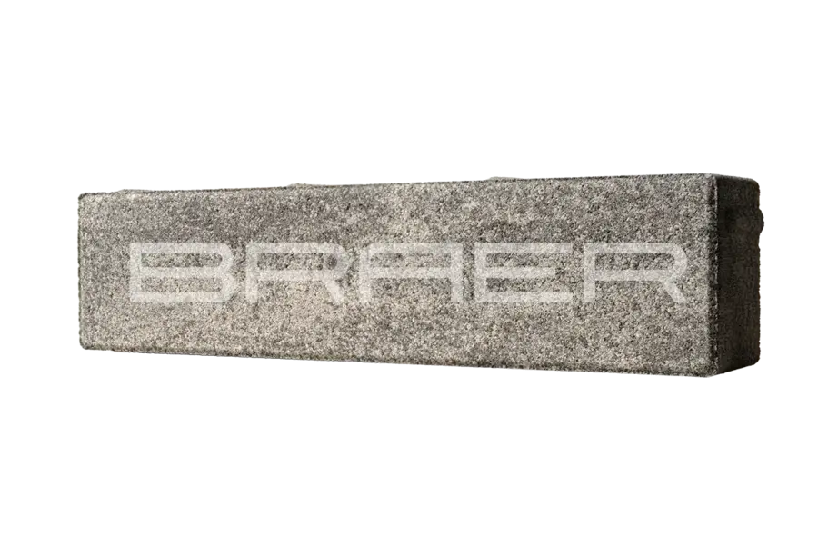 Брусчатка BRAER (БРАЕР) Ригель 2.0 Color Mix Туман, 320х80х60мм