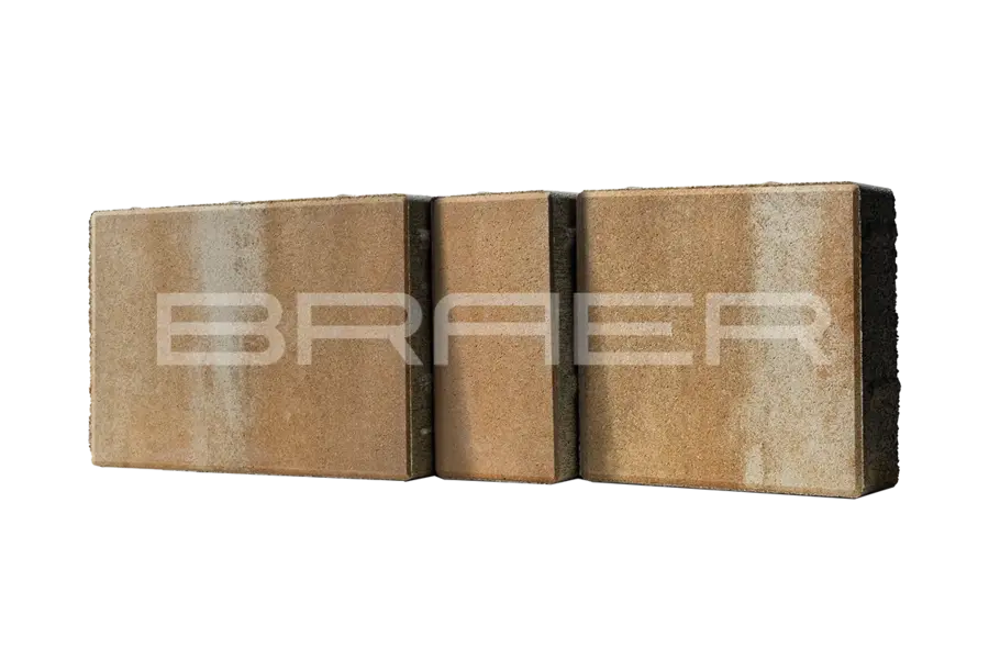 Плитка тротуарная BRAER (БРАЕР) Мозаика, Color Mix "Плато", 60мм 