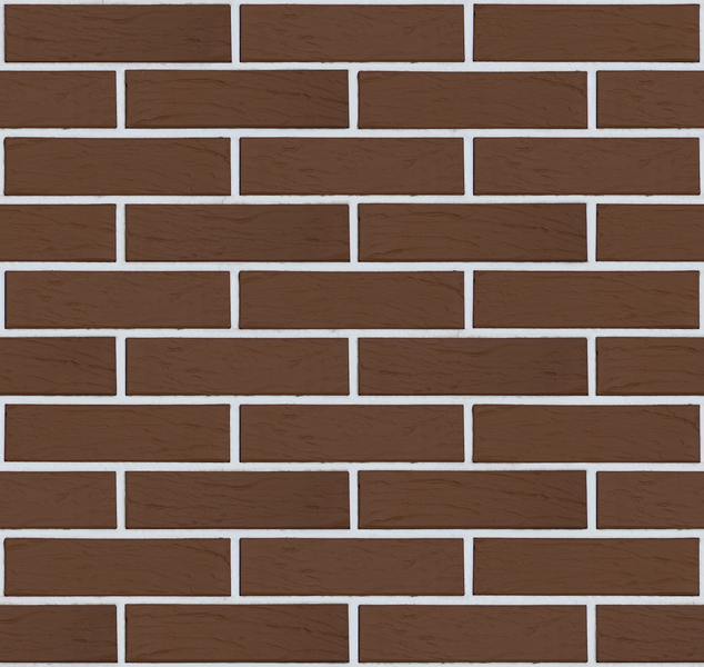 Керамический облицовочный кирпич КЕРМА пустотелый, ШОКОЛАД рустик, 250х120х65 мм