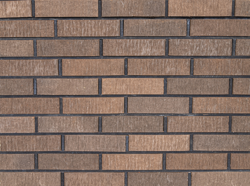 Клинкерный лицевой кирпич Kerma Premium, КОРИЧНЕВЫЙ БАРХАТ, 250х120х65 мм